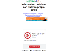 Tablet Screenshot of metrord.com